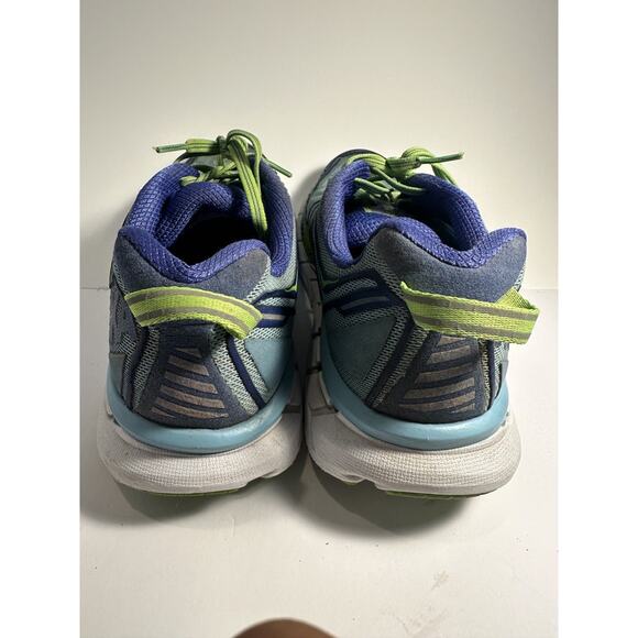 Hoka One One Clifton 4 Men’s Size 9 Blue Green Running Shoes Athletic Cushioned - Picture 5 of 7
